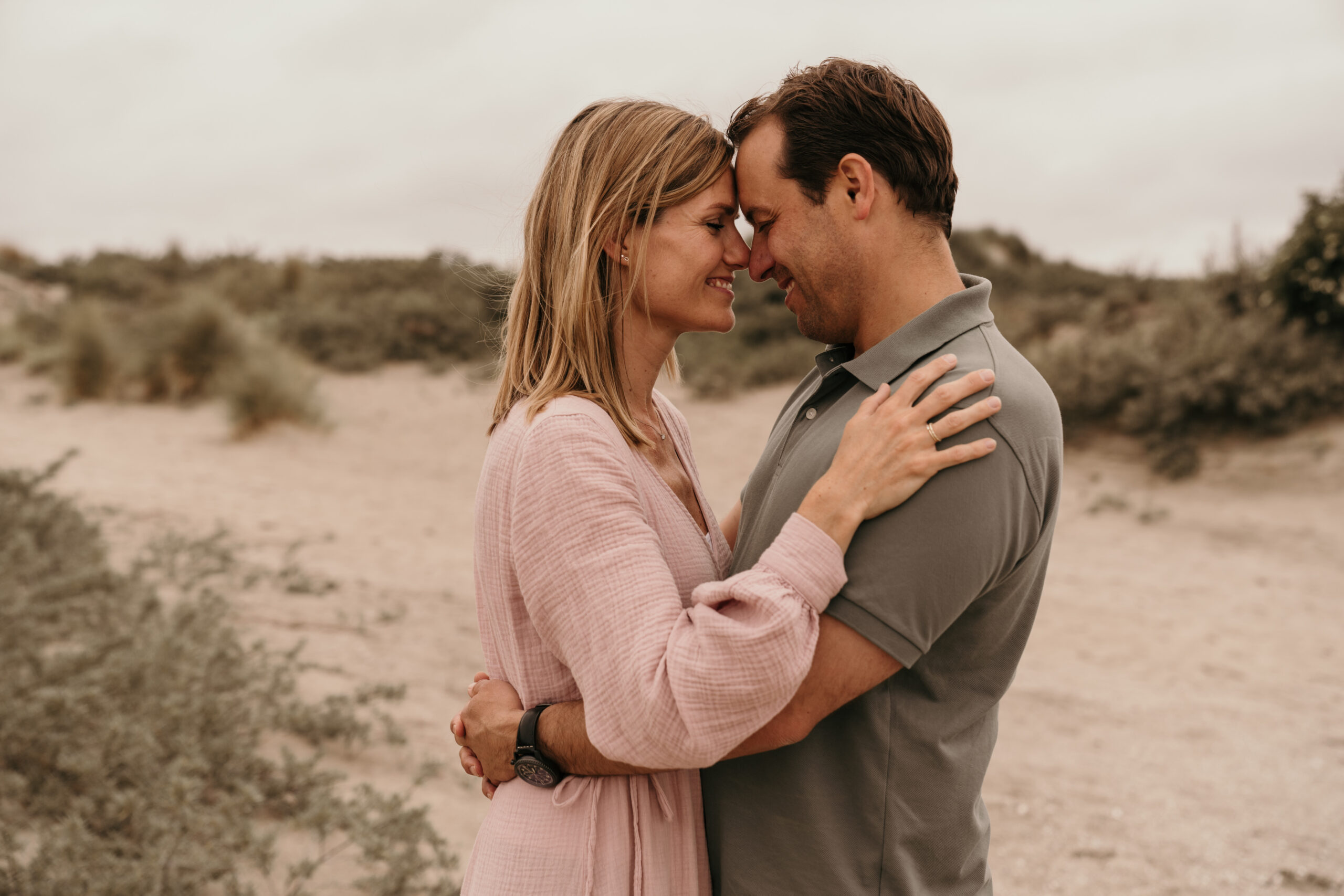 Loveshoot in de duinen van Hoek van Holland