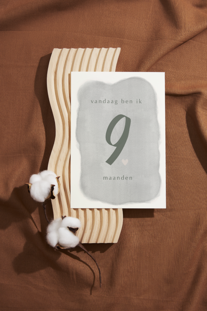 Milestone kaarten eerste jaar - Salie